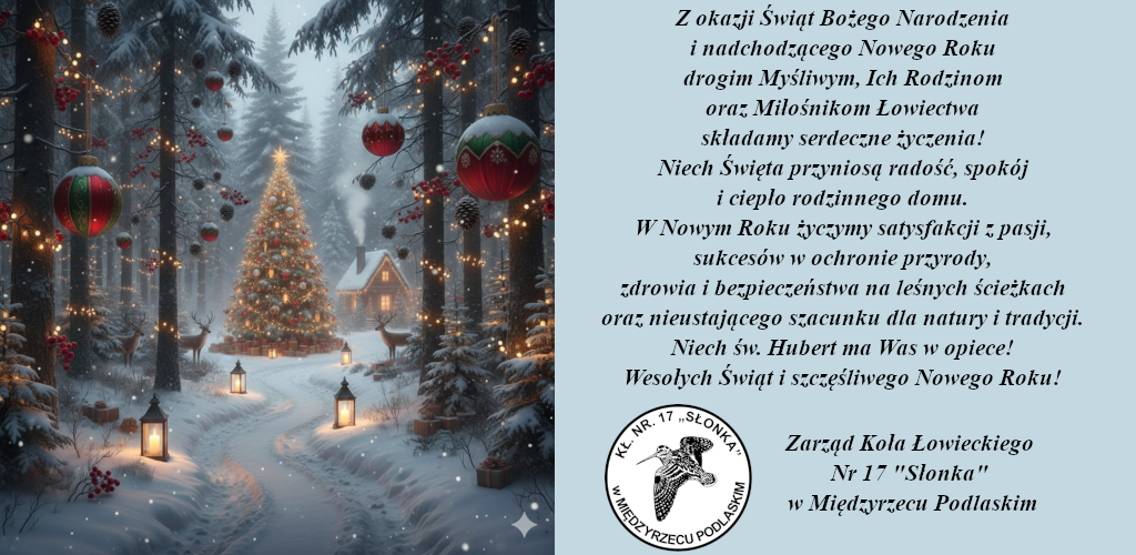 Życzenia z okazji Świąt Bożego Narodzenia